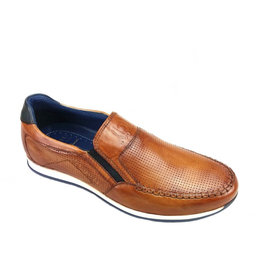 Bugatti herrskor, promenad cognac